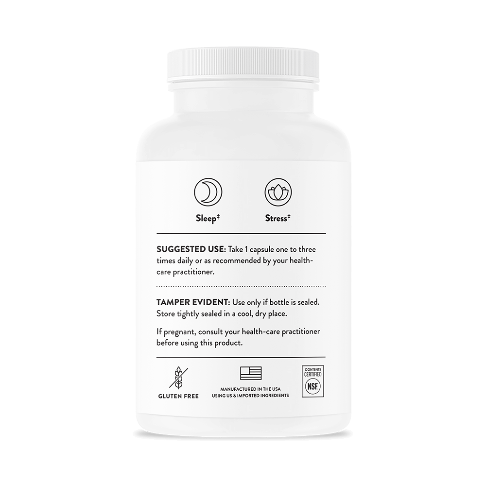 Thorne Theanine - Nutrition Capital
