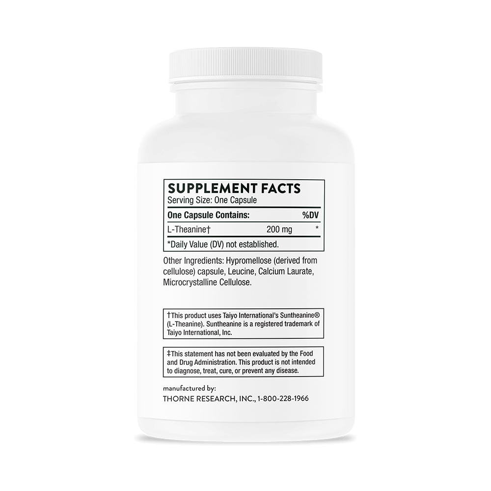 Thorne Theanine - Nutrition Capital